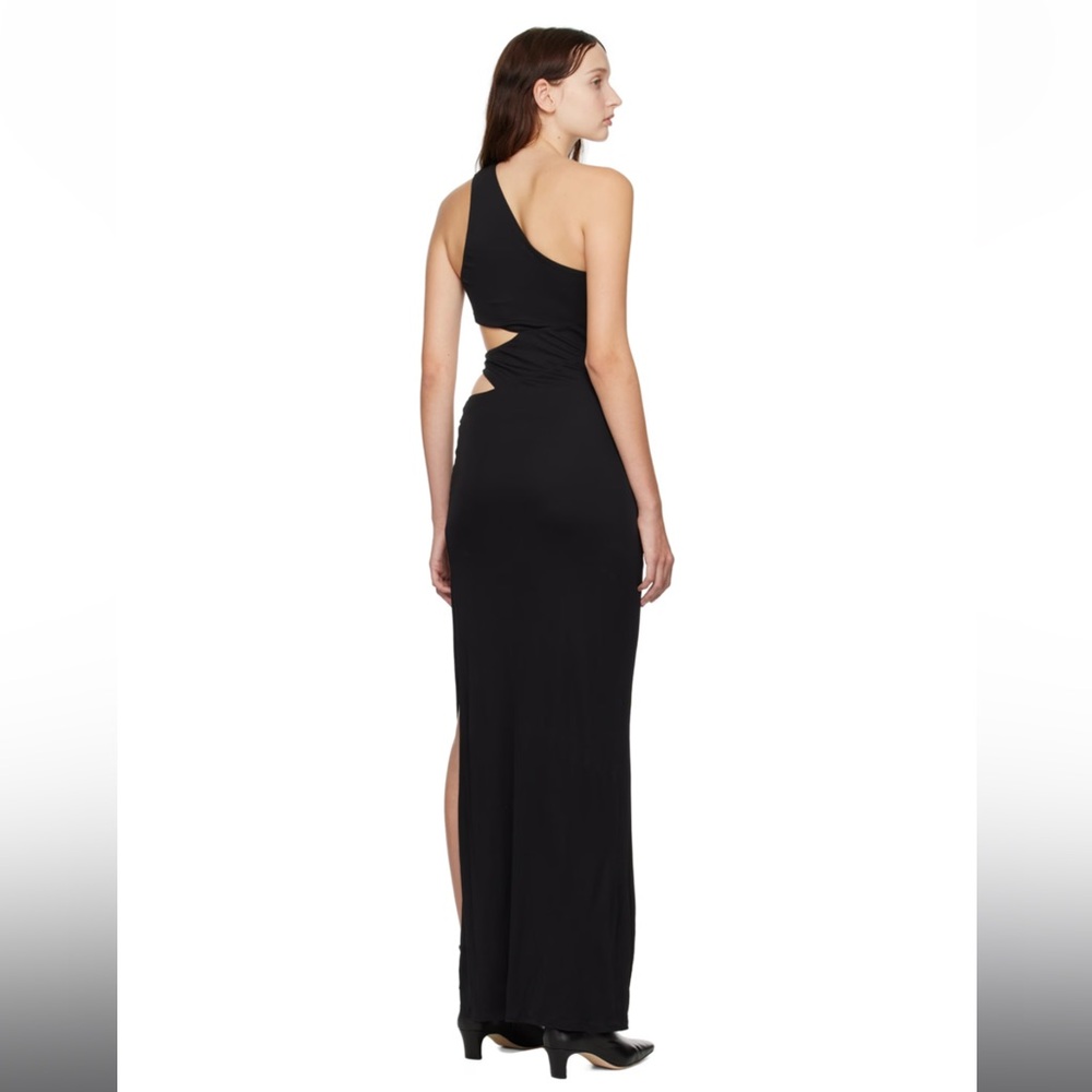 STAUD Black Letta Maxi Dress, RTR - Picture 6 of 10